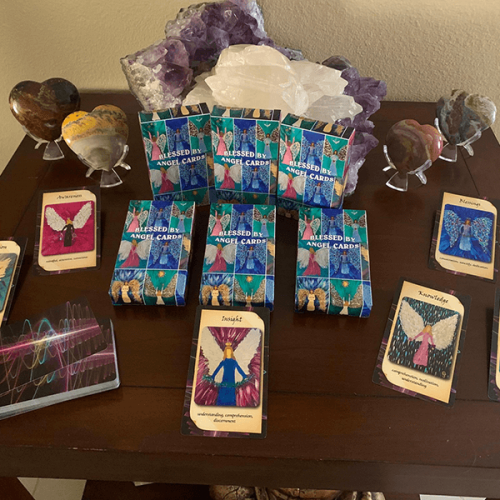 Blessed by Angels Oracle Cards Feature